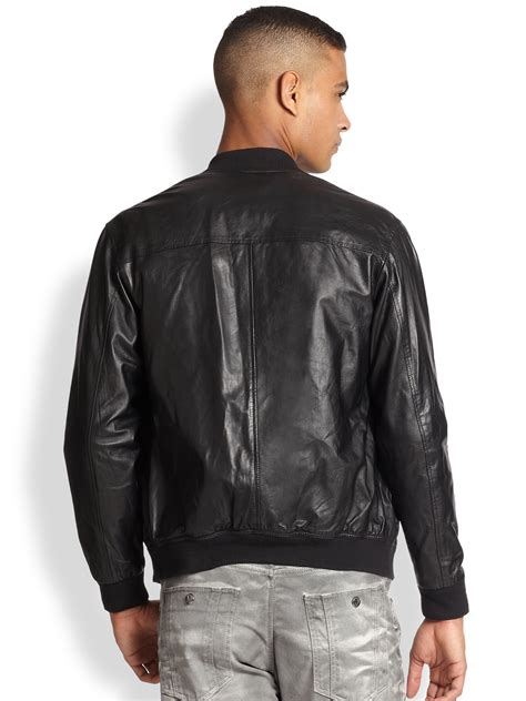 versace bomber jacket leather.